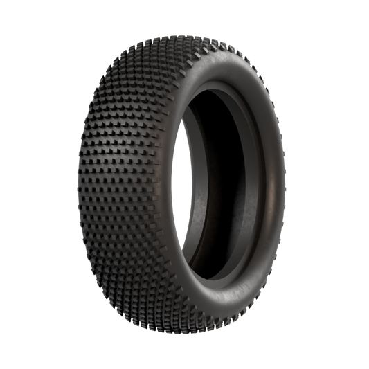 Super Mini - 2WD Tires w/BLACK Inserts (1 pr)