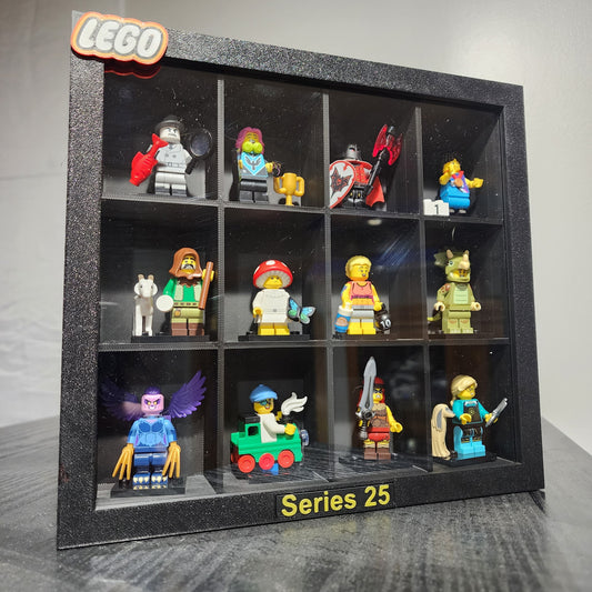 Minifig Display Frame - Custom Layout - Custom Color