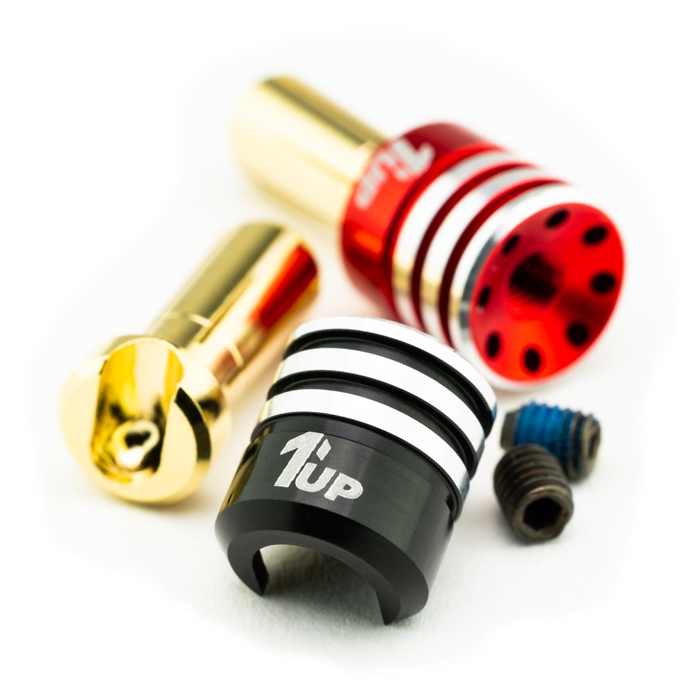 1up Racing Heatsink Bullet Plugs - 5mm