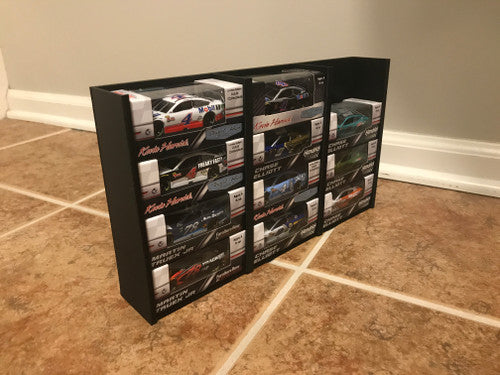 1:64 Nascar Diecast Rack - 12 car - Wall Mountable