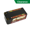 Gens ace Redline Drag racing Series 6100mAh 7.4V 130C 2S2P HardCase Shorty Lipo Battery