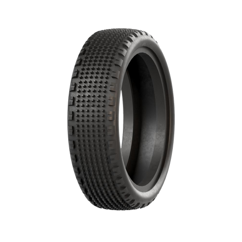 Rewind - 2wd Front - Buggy Carpet Tire (No Inserts) (1 pr) - Soft/Carpet