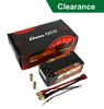 Gens ace Redline Drag racing Series 6100mAh 7.4V 130C 2S2P HardCase Shorty Lipo Battery