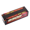 Gens ace 6300mAh 4S 15.2V 140C HardCase 59# Redline 2.0 Series Lipo Battery