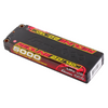 Gens ace 5000mAh 2S 7.4V 140C HardCase 56# Redline 2.0 Series LiPo Battery with 5.0mm bullet