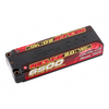 Gens ace 6500mAh 2S 7.6V 140C HardCase 57# Redline 2.0 Series Lipo Battery with 5.0mm bullet