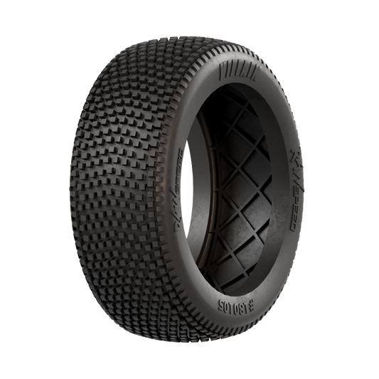 Villain - 1/8 Buggy Tires with Inserts (1 pr)