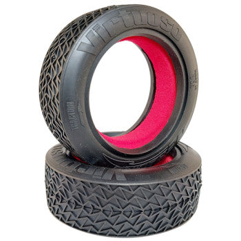 Virtuoso 2.2 Buggy Front Tires / D40 Compound / With Inserts