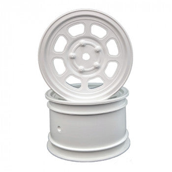 Speedway Buggy Wheels for Associated B6 / TLR 22 / Customworks 4 / Rear / White / 4pcs