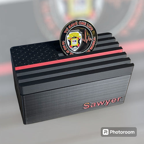 Challenge Coin Display Box - Branch Specific