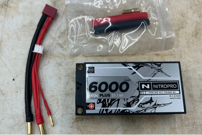 2S 7.6V 6000MAH 140C LIHV BATTERY