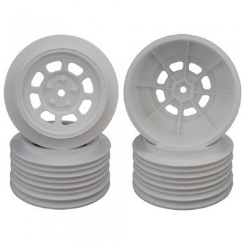 SPEEDWAY SC WHEELS FOR ASSOCIATED SC10 / SC5M / +3MM / 29MM BKSP / WHITE / 4PCS