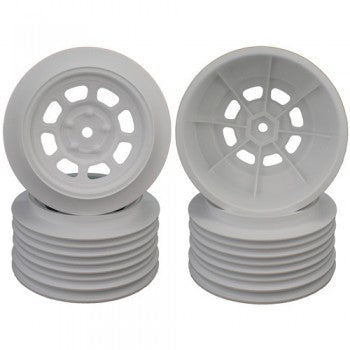 Speedway SC Wheels for Traxxas Slash Front / 19mm BKSP / White / 4pcs