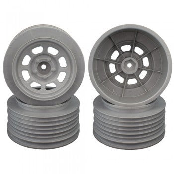 Speedway SC Wheels for Traxxas Slash Rear / 21.5mm BKSP / Silver / 4Pcs