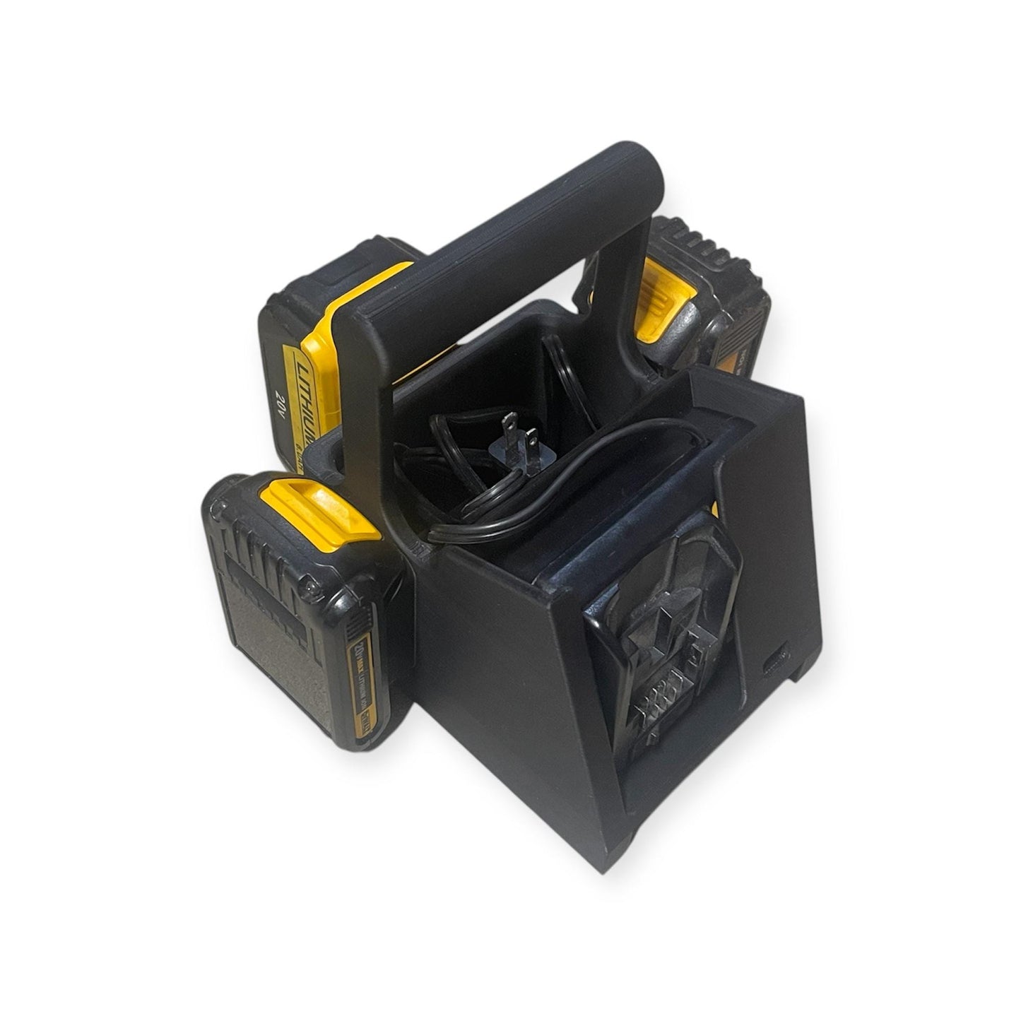 Dewalt Charging Station - Battery Caddy - Handle - Holder