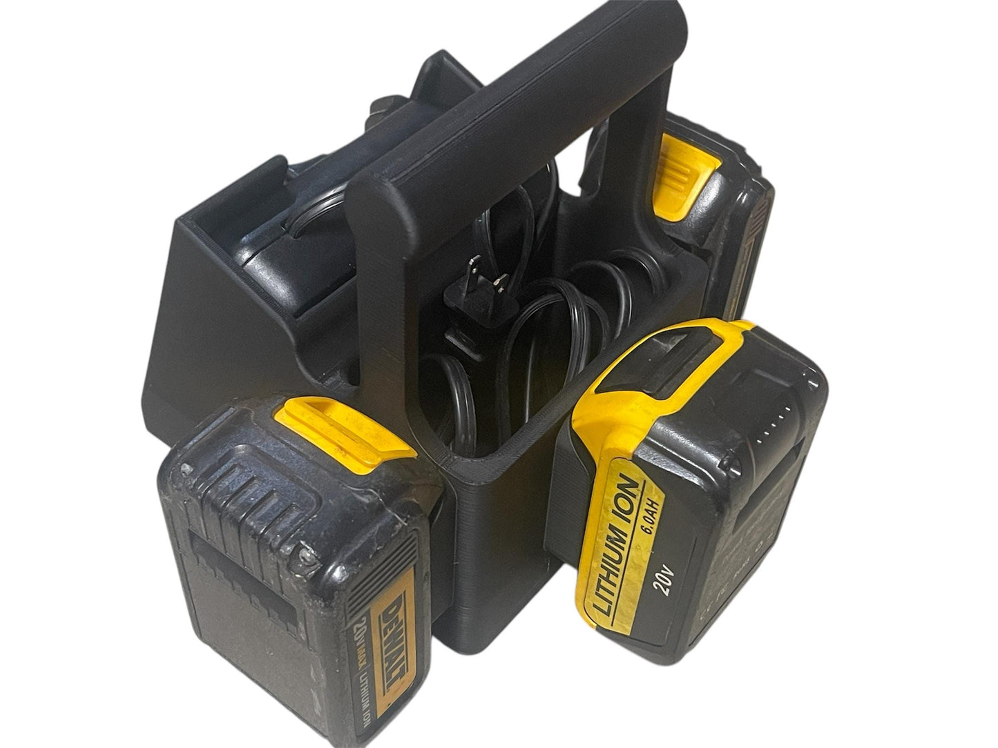 Dewalt Charging Station - Battery Caddy - Handle - Holder